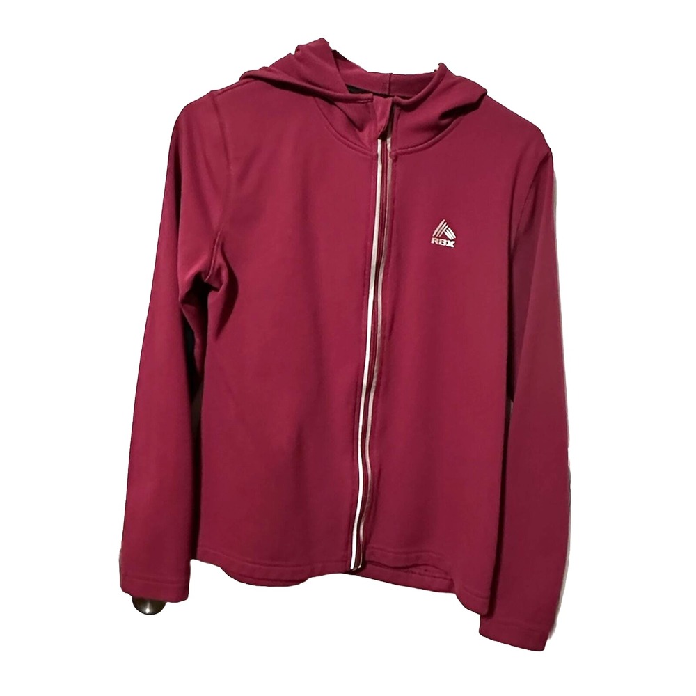 RBX Womans Lightweighted Pink Fuchsia Full Zip Jacket Size Large